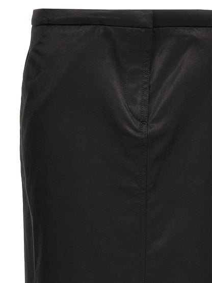 Toteme Straight Skirt Black