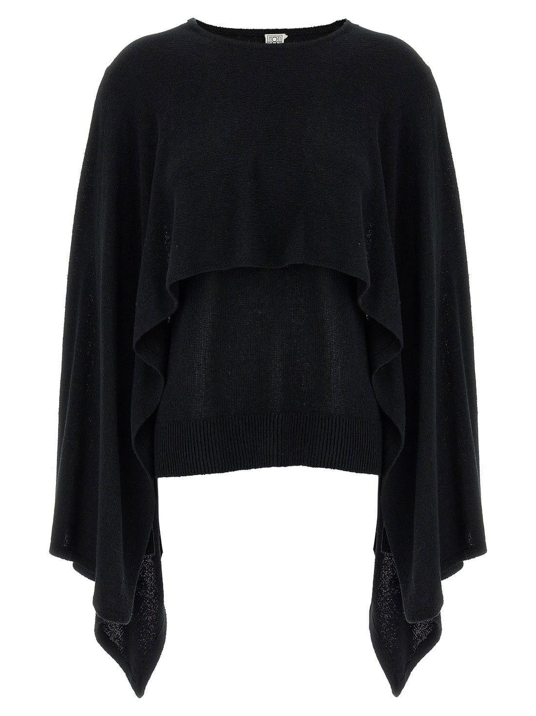 Toteme Cape Sweater Black