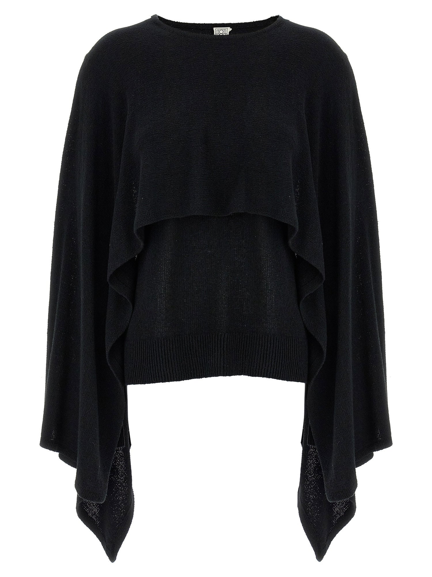 Toteme Cape Sweater Black