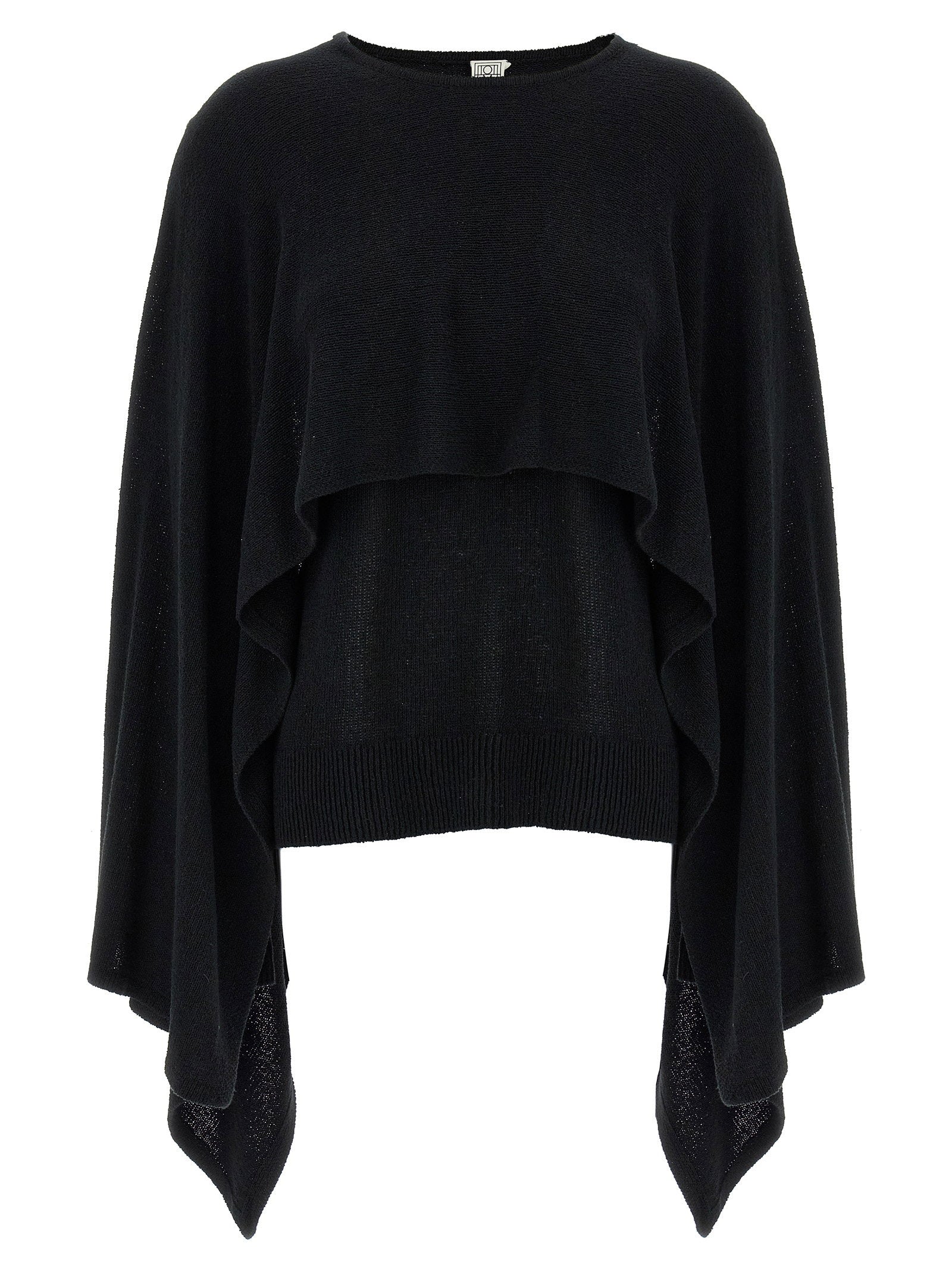Toteme Cape Sweater Black