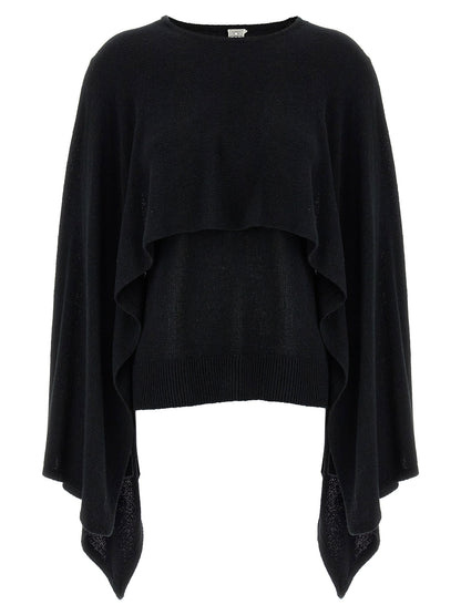Toteme Cape Sweater Black