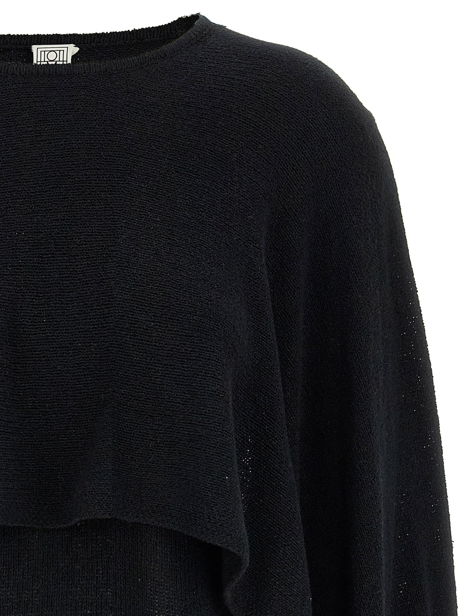 Toteme Cape Sweater Black