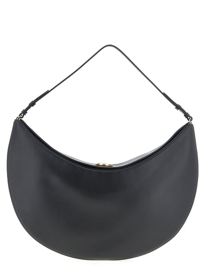 Jacquemus Le Sac Ovalo Shoulder Bag Black