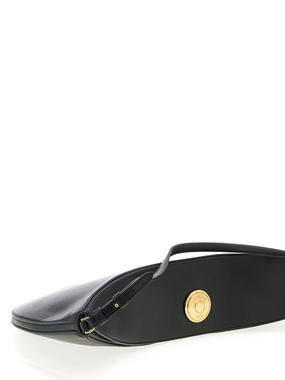 Jacquemus Le Sac Ovalo Shoulder Bag Black