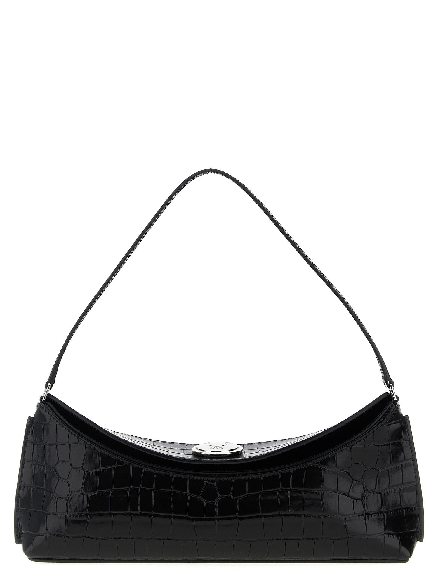 Jacquemus La Pochette Ovalo Shoulder Bag Black