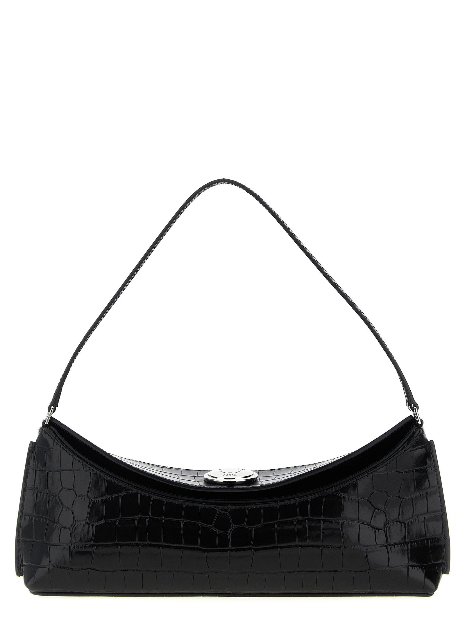 Jacquemus La Pochette Ovalo Shoulder Bag Black