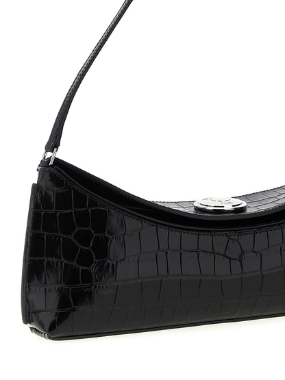 Jacquemus La Pochette Ovalo Shoulder Bag Black