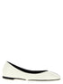 Jacquemus Les Ballerines Ovalo Ballet Flats White/black