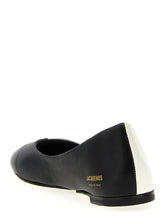 Jacquemus Les Ballerines Ovalo Ballet Flats White/black