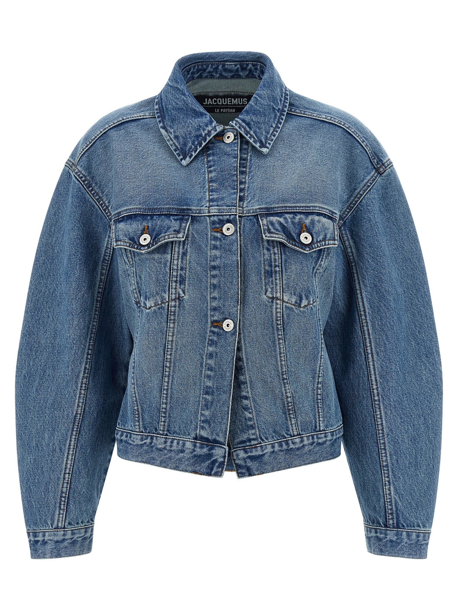 Jacquemus La Veste De-nimes Jacket Blue