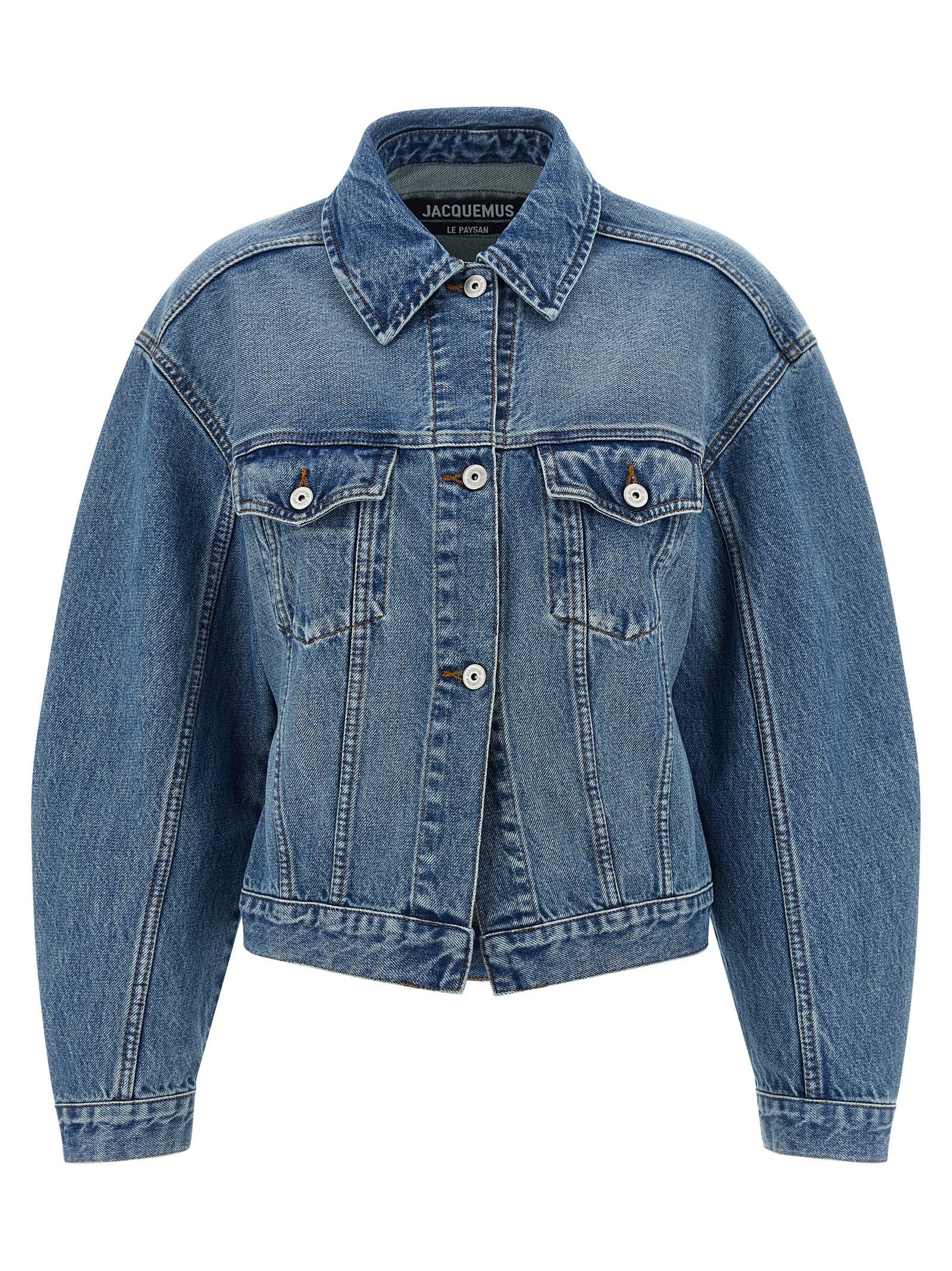 Jacquemus La Veste De-nimes Jacket Blue
