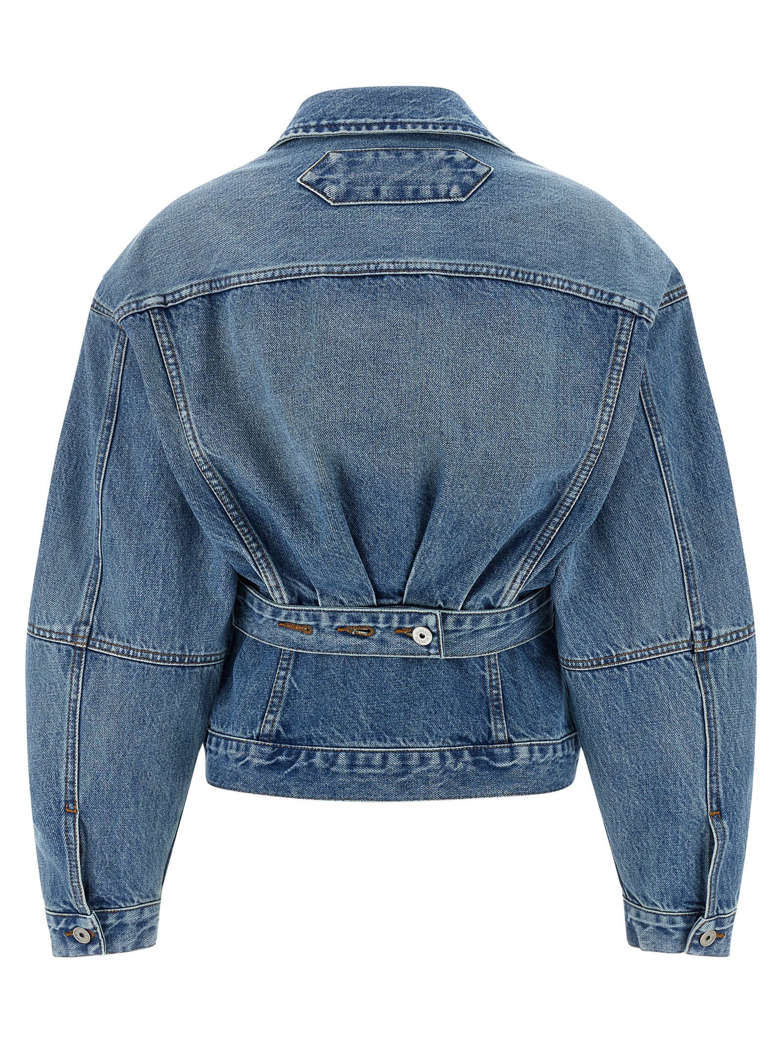 Jacquemus La Veste De-nimes Jacket Blue