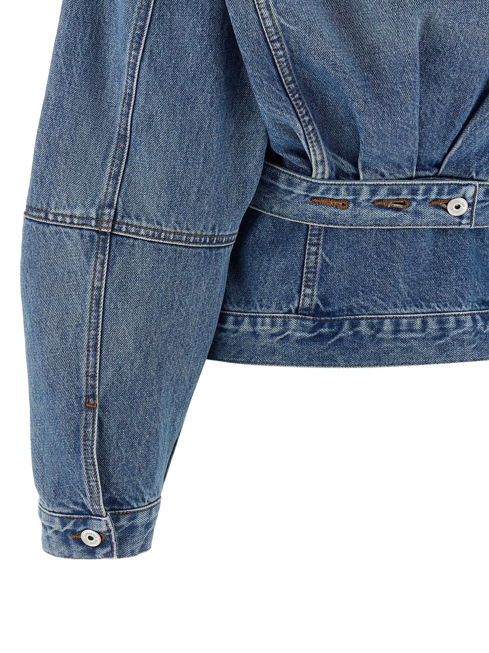 Jacquemus La Veste De-nimes Jacket Blue