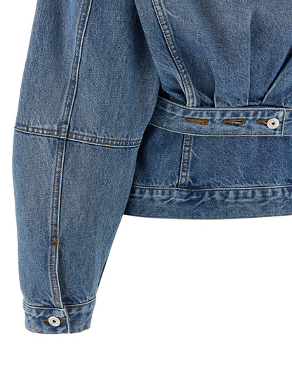 Jacquemus La Veste De-nimes Jacket Blue