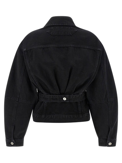 Jacquemus La Veste De-nimes Jacket Black  