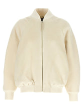 Jacquemus Le Blouson Pilu Bomber Jacket White