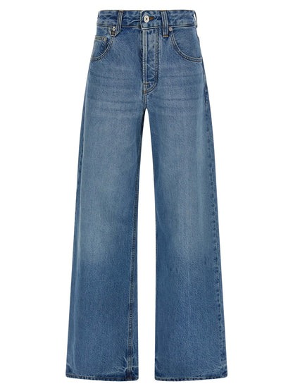 Jacquemus Le De-nîmes Large Jeans Light Blue