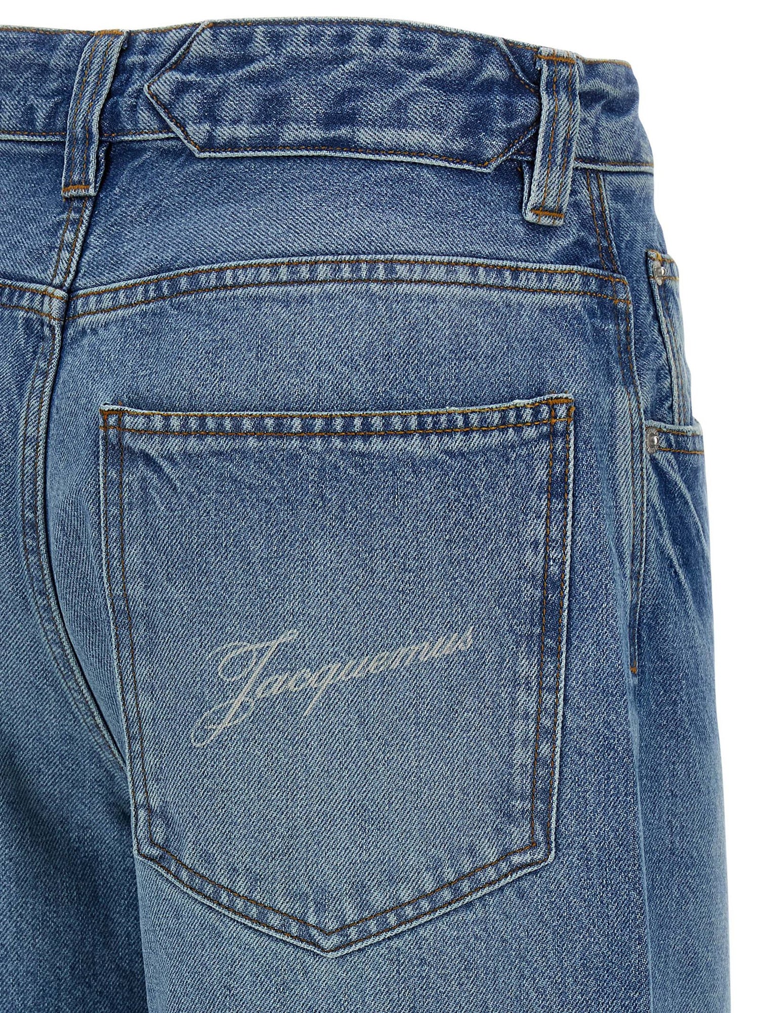 Jacquemus Le De-nîmes Large Jeans Light Blue