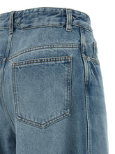 Jacquemus Le De-nimes Ovalo Jeans Light Blue