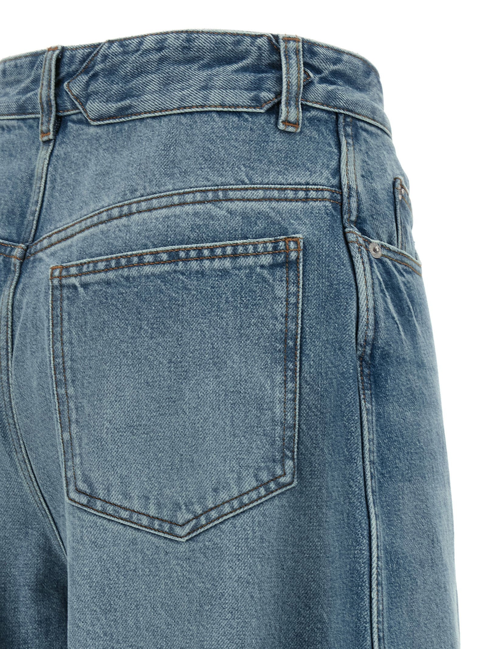 Jacquemus Le De-nimes Ovalo Jeans Light Blue
