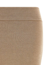 Jacquemus La Jupe Maille Doppio Skirt Beige
