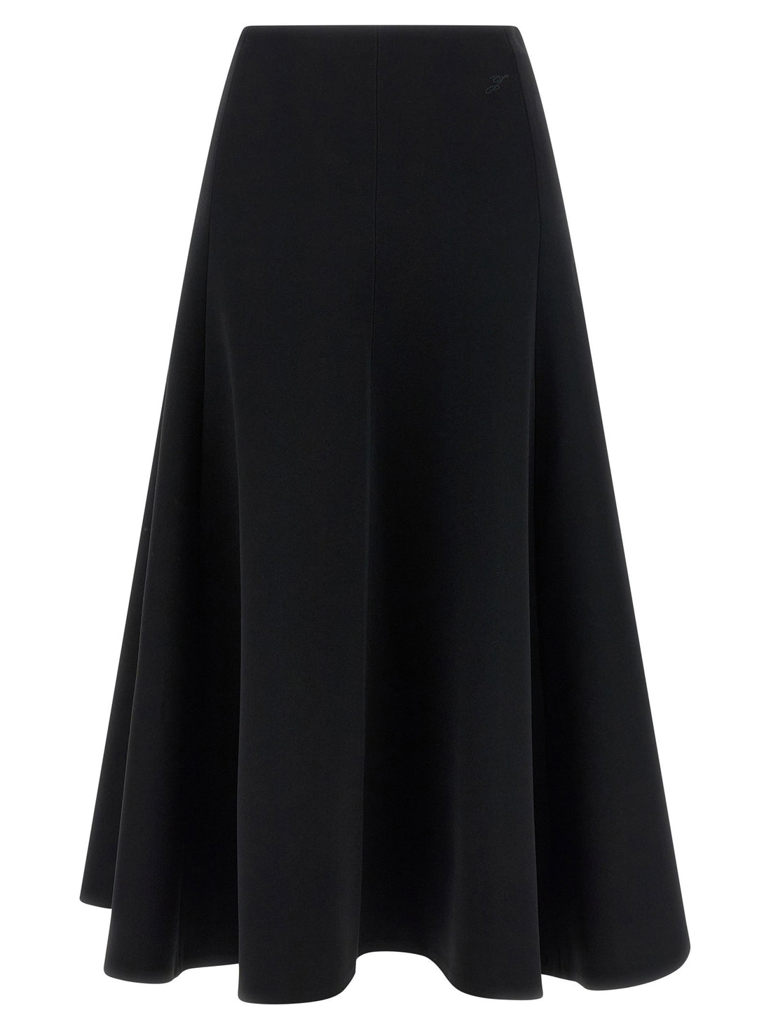 Jacquemus La Jupe Triangle Skirt Black