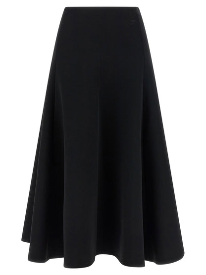 Jacquemus La Jupe Triangle Skirt Black