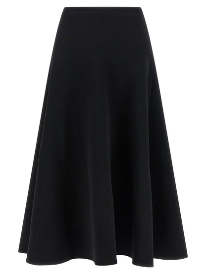 Jacquemus La Jupe Triangle Skirt Black