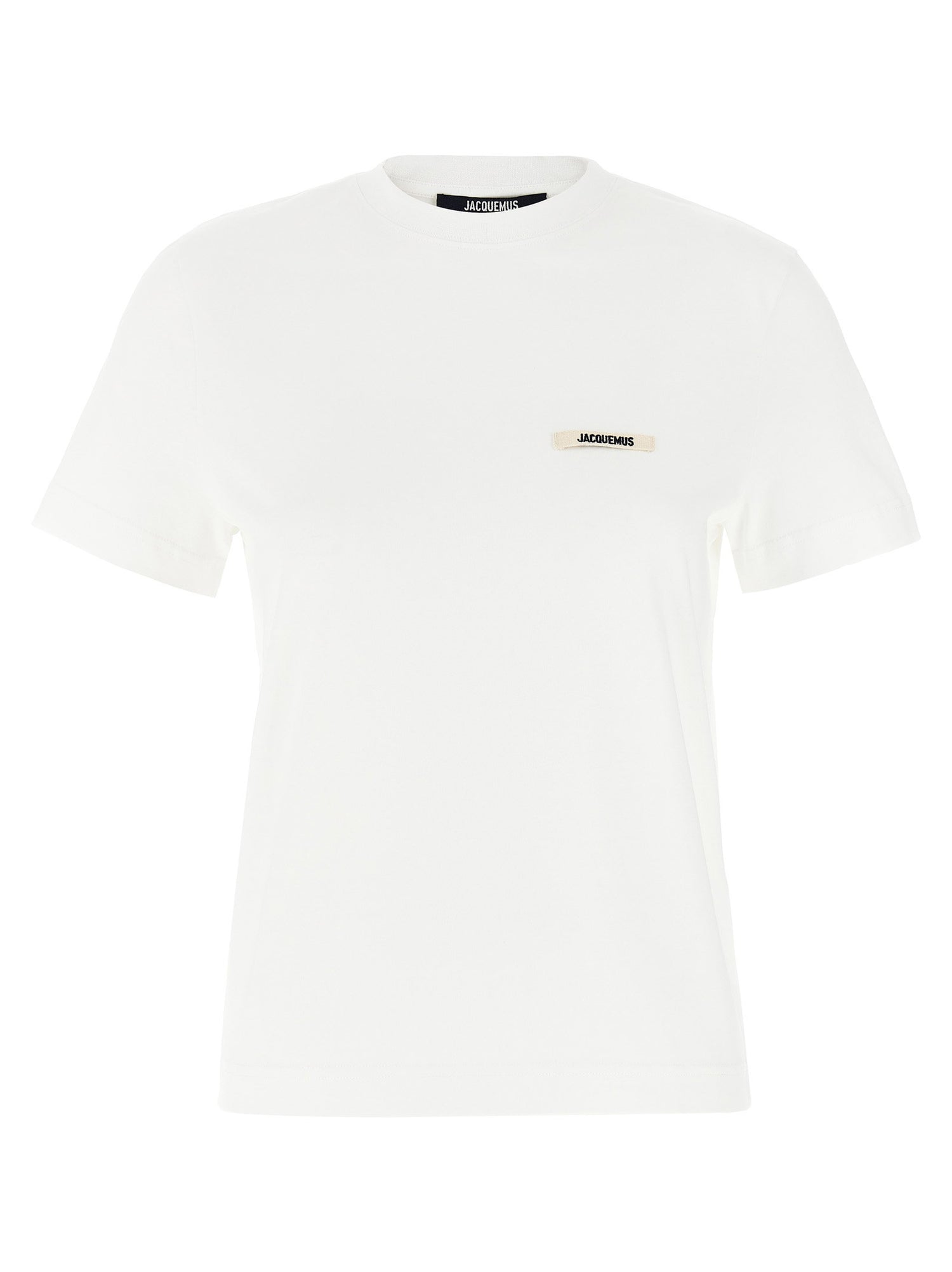 Jacquemus Le T-shirt Gros-grain T-shirt White