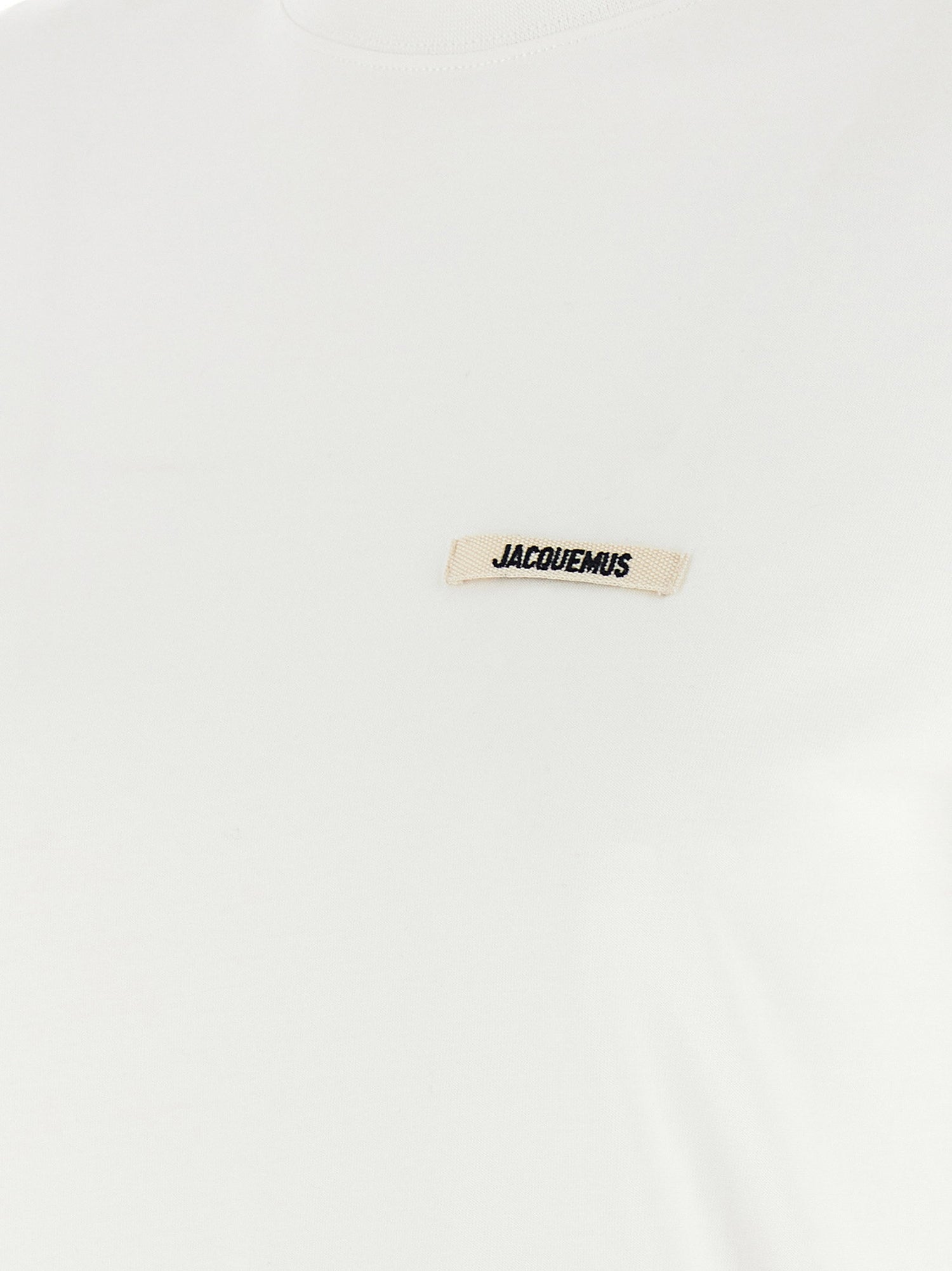 Jacquemus Le T-shirt Gros-grain T-shirt White