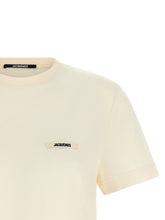 Jacquemus Le T-shirt Gros-grain T-shirt Beige