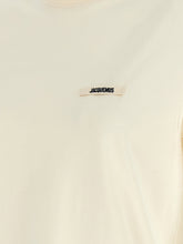 Jacquemus Le T-shirt Gros-grain T-shirt Beige