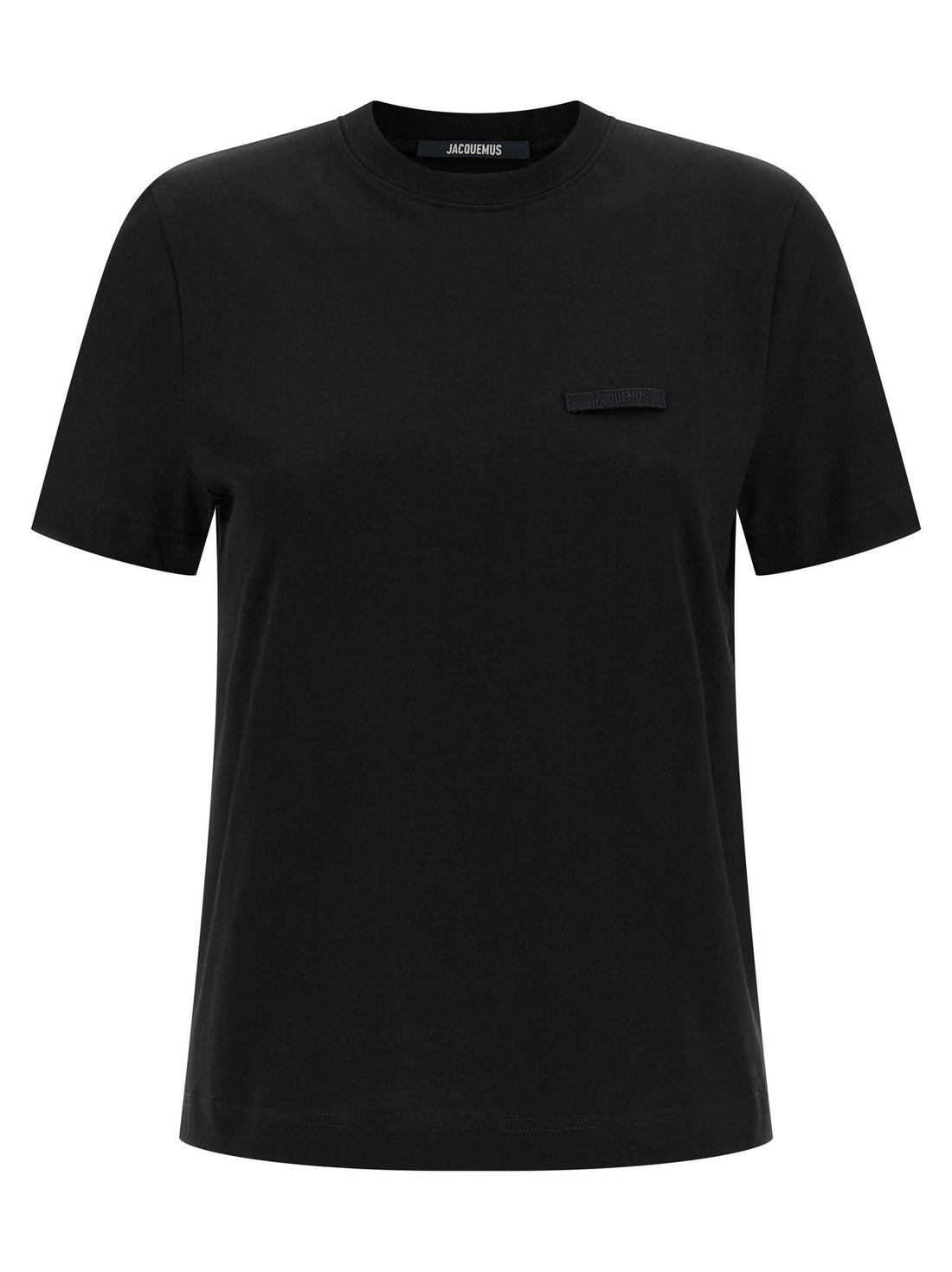 Jacquemus Le T-shirt Gros-grain T-shirt Black