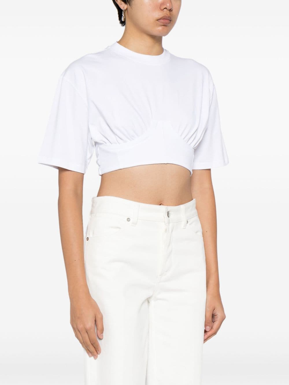 Caraco cropped T-shirt