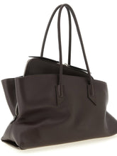 The Attico La Passeggiata Medium Shoulder Bag Brown