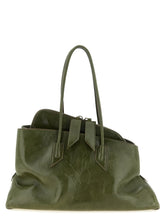The Attico La Passeggiata Medium Shoulder Bag Green