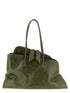 The Attico La Passeggiata Medium Shoulder Bag Green