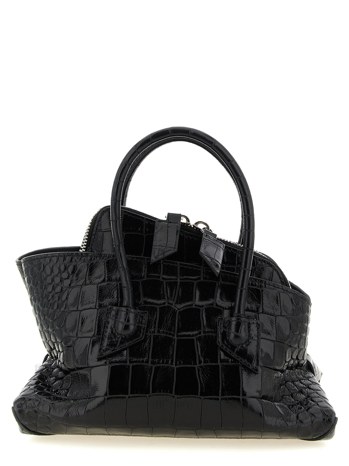 The Attico La Passeggiata Mini Handbag Black  