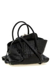 The Attico La Passeggiata Mini Handbag Black  