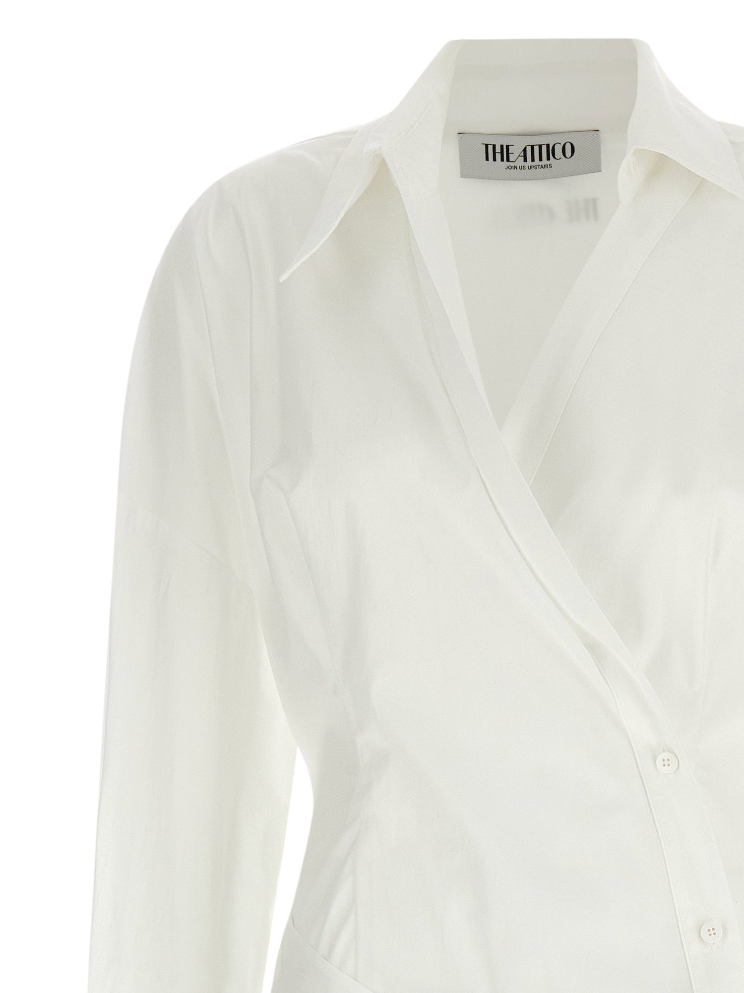 The Attico Chemisier Dress White