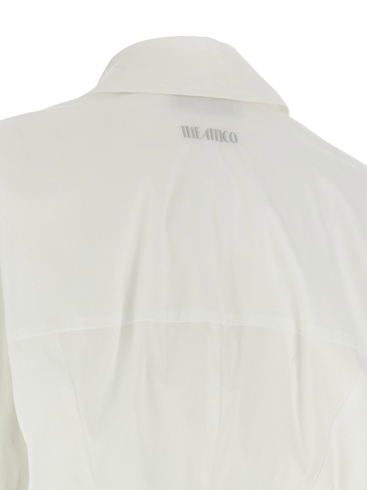 The Attico Chemisier Dress White