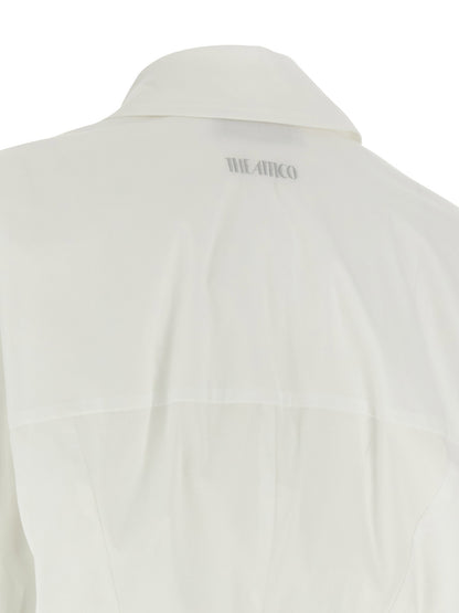 The Attico Chemisier Dress White