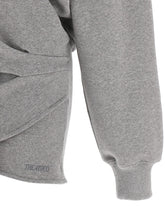 The Attico Hooded Dress Gray