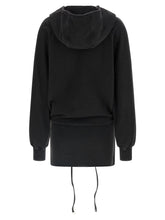 The Attico Hooded Dress Black