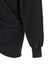 The Attico Hooded Dress Black