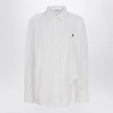 The Attico Oversized Cotton Shirt White