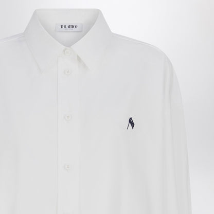 The Attico Oversized Cotton Shirt White