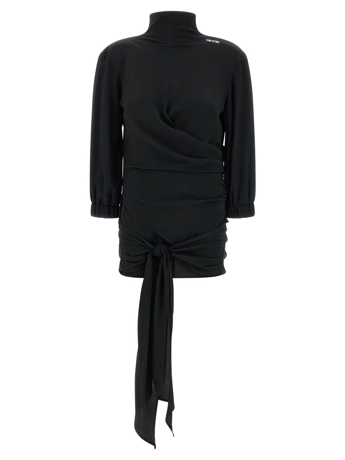 The Attico Sash Top Black