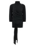 The Attico Sash Top Black