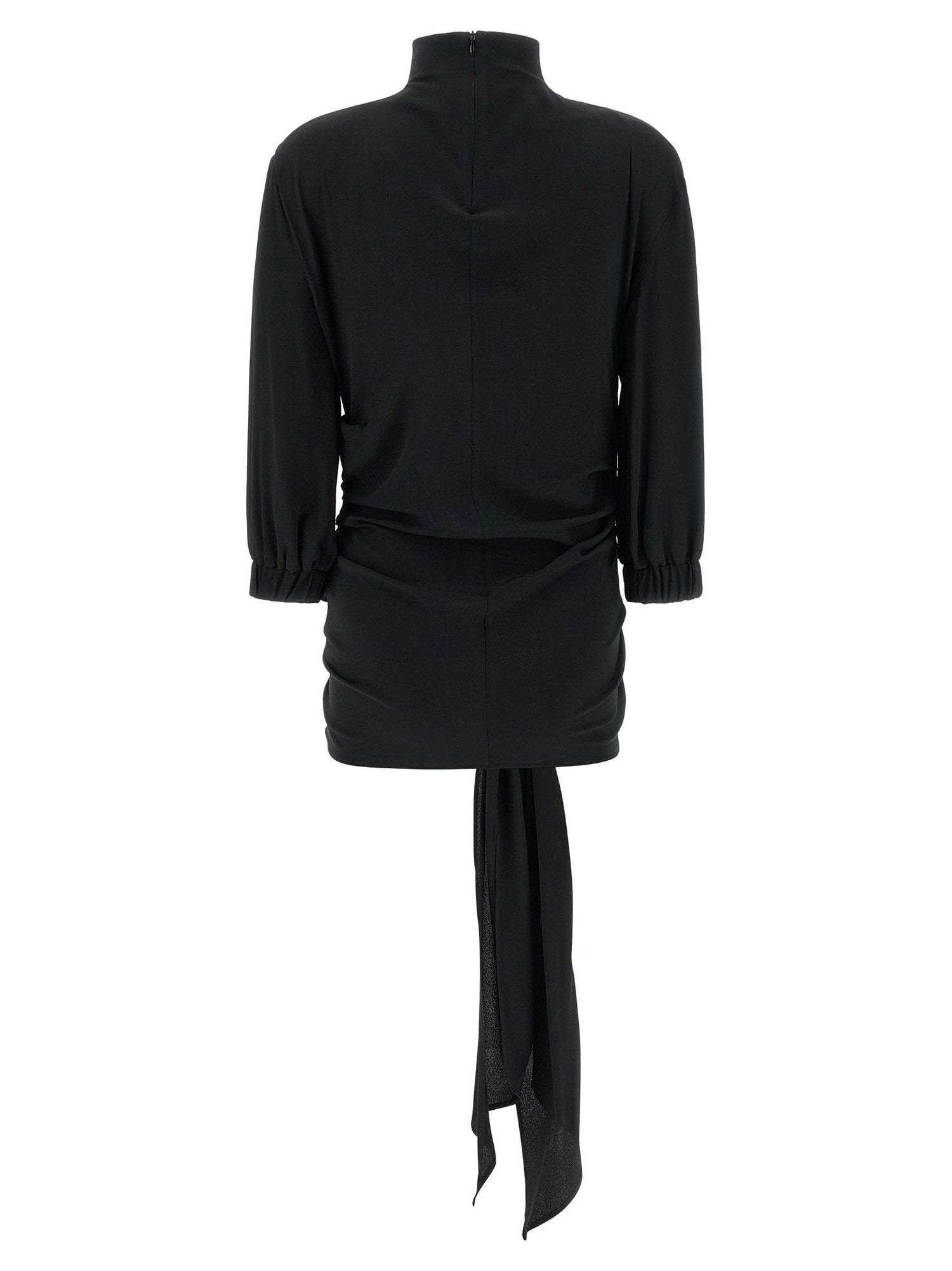 The Attico Sash Top Black